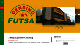 What Gendingfutsal.com website looked like in 2014 (9 years ago)
