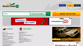 What Ghanatrade24.com website looked like in 2014 (9 years ago)