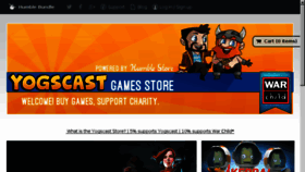 What Games.yogscast.com website looked like in 2014 (9 years ago)