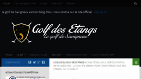 What Golf-des-etangs.com website looked like in 2014 (9 years ago)