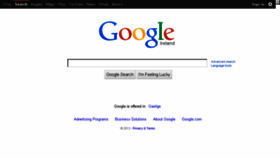 What Goggle.ie website looked like in 2014 (9 years ago)