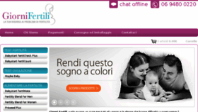 What Giornifertili.it website looked like in 2014 (9 years ago)