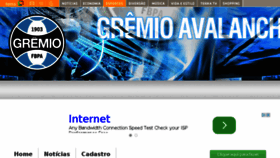 What Gremioavalanche.com.br website looked like in 2014 (9 years ago)