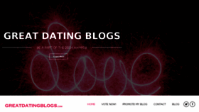 What Greatdatingblogs.com website looked like in 2014 (9 years ago)