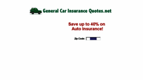 What General-car-insurance-quotes.net website looked like in 2014 (9 years ago)