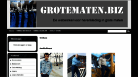 What Grotetshirts.nl website looked like in 2014 (9 years ago)