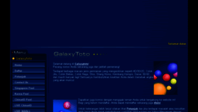What Galaxytoto.com website looked like in 2014 (9 years ago)