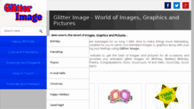 What Glitterimage.info website looked like in 2014 (9 years ago)