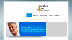 What Goldenkeys.in website looked like in 2015 (9 years ago)