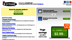 What Groupda.com website looked like in 2015 (9 years ago)