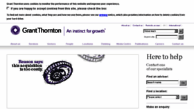What Grant-thornton.co.uk website looked like in 2015 (9 years ago)