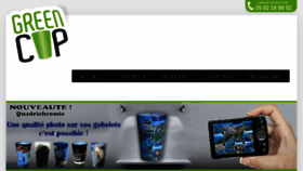 What Gobeletsgreencup.fr website looked like in 2015 (9 years ago)