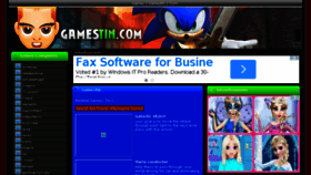 What Gamestin.com website looked like in 2015 (9 years ago)