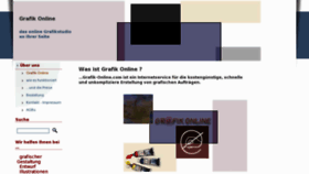 What Grafik-online.com website looked like in 2015 (9 years ago)