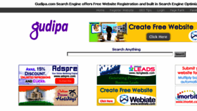 What Gudipa.com website looked like in 2015 (9 years ago)