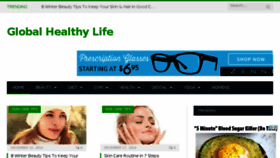 What Globalhealthylife.com website looked like in 2015 (9 years ago)