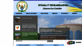 What Gatsibo.gov.rw website looked like in 2015 (9 years ago)