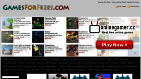 What Gamesforfrees.com website looked like in 2015 (9 years ago)