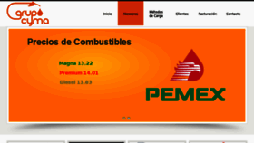 What Grupocyma.com.mx website looked like in 2015 (9 years ago)