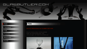 What Glasbutler.com website looked like in 2015 (9 years ago)