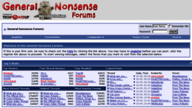 What Generalnonsense.net website looked like in 2015 (9 years ago)