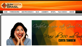 What Guiafestabrasil.com.br website looked like in 2015 (9 years ago)