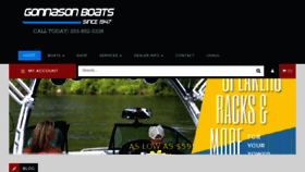 What Gonnasonboats.com website looked like in 2015 (9 years ago)