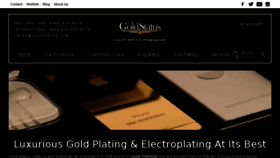 What Goldstatus.com website looked like in 2015 (9 years ago)