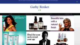 What Guthy-renker.co.uk website looked like in 2015 (9 years ago)