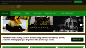 What Gostisce-draga.si website looked like in 2015 (9 years ago)
