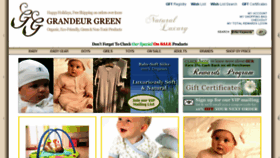 What Grandeurgreen.com website looked like in 2015 (9 years ago)