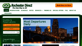 What Gorochesterdirect.com website looked like in 2015 (9 years ago)