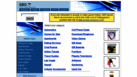 What Geo.com website looked like in 2015 (9 years ago)