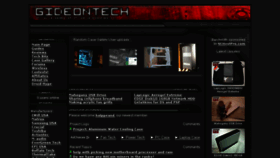 What Gideontech.com website looked like in 2015 (9 years ago)