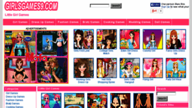 What Girlgames9.com website looked like in 2015 (9 years ago)