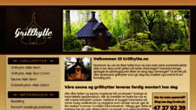 What Grillhytte.no website looked like in 2015 (9 years ago)