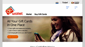 What Gowallet.com website looked like in 2015 (9 years ago)