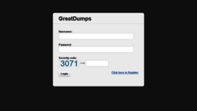 What Greatdumps.to website looked like in 2015 (11 years ago)