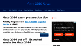 What Gate-test.com website looked like in 2015 (9 years ago)