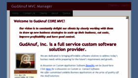 What Gudanuf.net website looked like in 2015 (8 years ago)