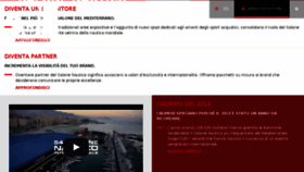 What Genoaboatshow.com website looked like in 2015 (9 years ago)