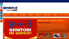 What Genitori.it website looked like in 2015 (8 years ago)