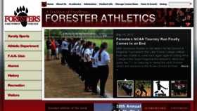 What Goforesters.com website looked like in 2015 (8 years ago)