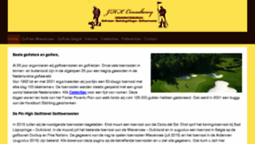 What Golftour.nl website looked like in 2015 (8 years ago)