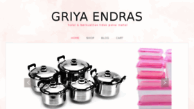 What Griyaendras.com website looked like in 2015 (8 years ago)