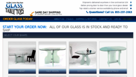 What Glasstabletops.com website looked like in 2015 (8 years ago)