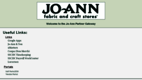 What Gateway.joann.com website looked like in 2015 (8 years ago)