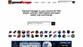 What Generalfanager.com website looked like in 2015 (8 years ago)