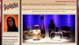 What Geschenkvoll.ch website looked like in 2015 (8 years ago)