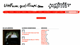 What Gustillimpi.com website looked like in 2015 (8 years ago)